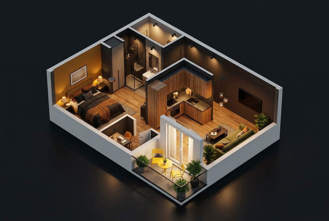 Plan 3D — Studio Botanique